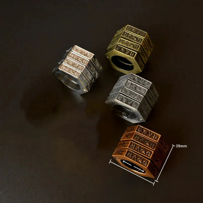 Collapsible Steel Ring for Knuckle Protection