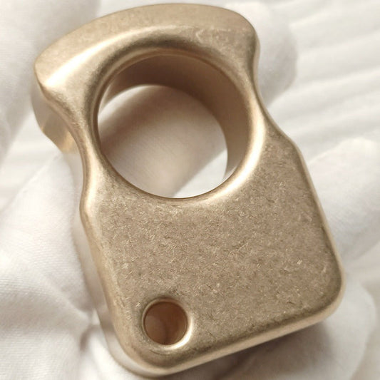 Single Finger Brass Knuckle Multi-Function Self Defense Gear