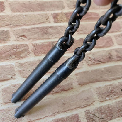 Window Breaking Handmade Nunchucks Crafted from Tungsten Steel for Self-Defense