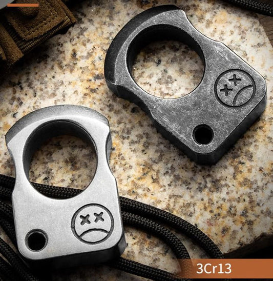 SteelGuard Metal Knuckle Duster and Anti-Wolf Self-Defense Tool