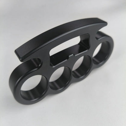 Self-Defense Knuckle Duster Featuring a Convenient Bottle Opener