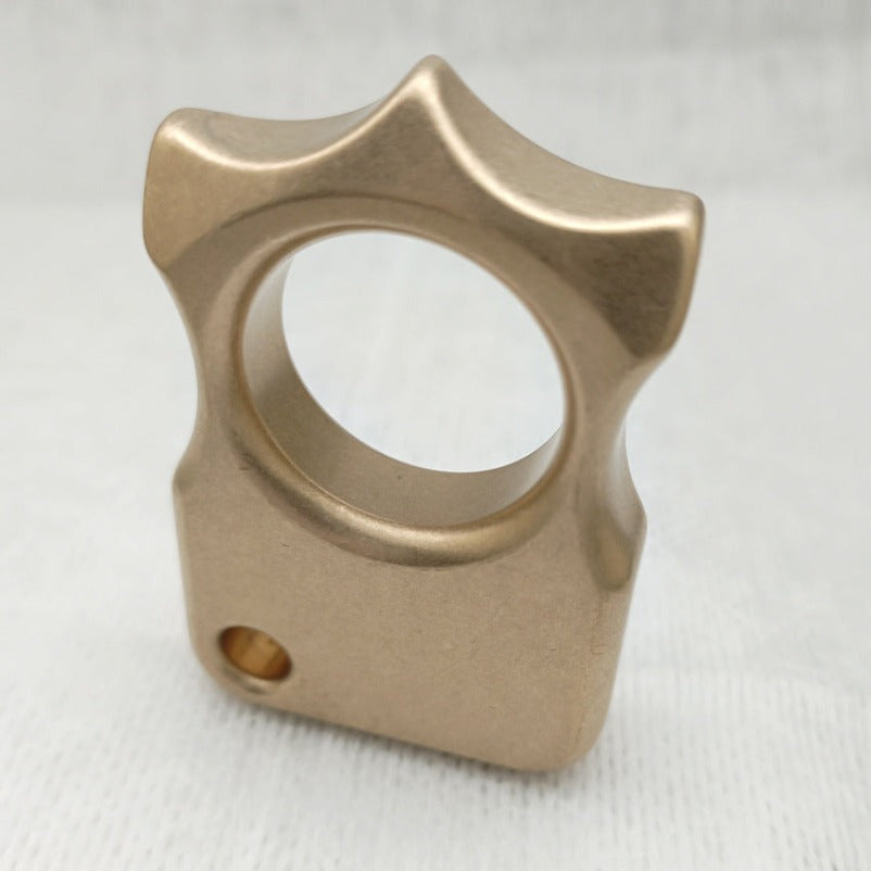 Single Finger Brass Knuckle Multi-Function Self Defense Gear