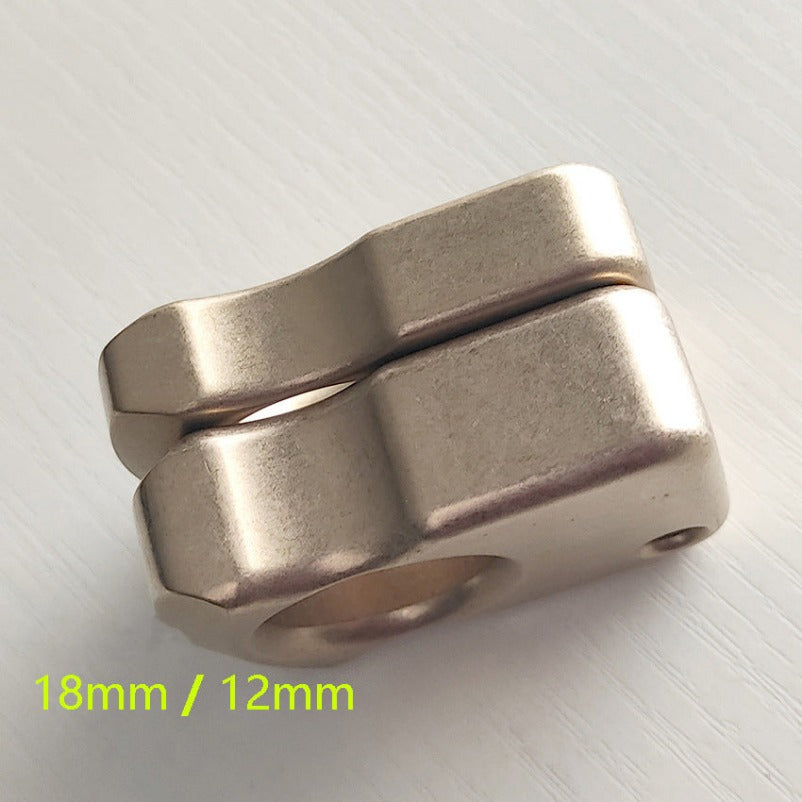 Single Finger Brass Knuckle Multi-Function Self Defense Gear