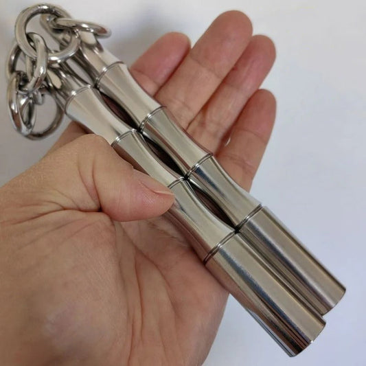 Portable Solid Steel Double Stick for Personal Safety