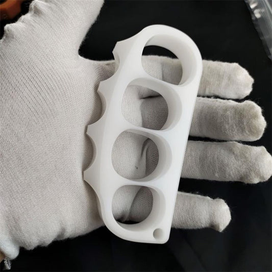Big Pea Non-Metallic Knuckle Duster Self-Defense Accessory